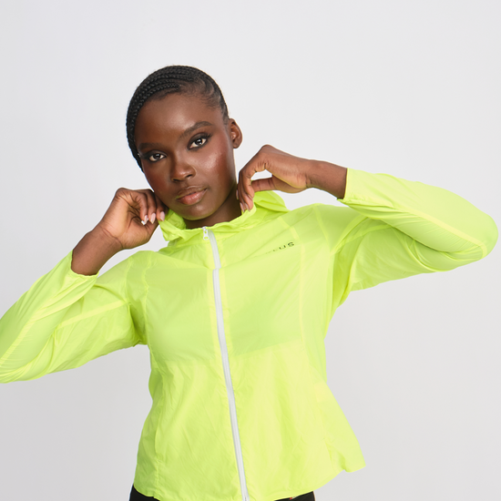 Yiko Plus Lime Jacket Top