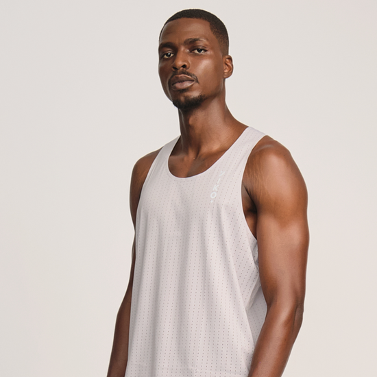 Yiko Plus Pulse Core Grey Gym Tank Top